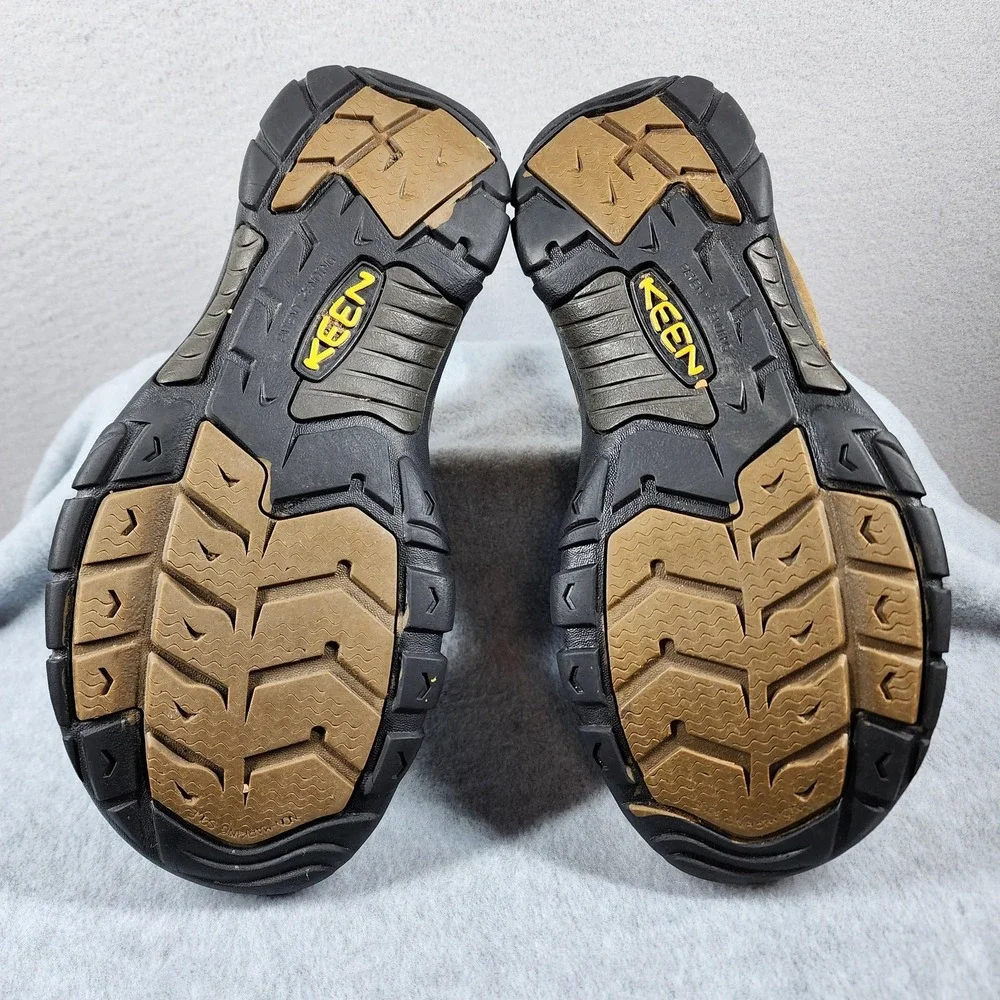 Keen Newport Hiking Sandals Mens 11.5‎ Brown Leather Sandals Closed Toe Water